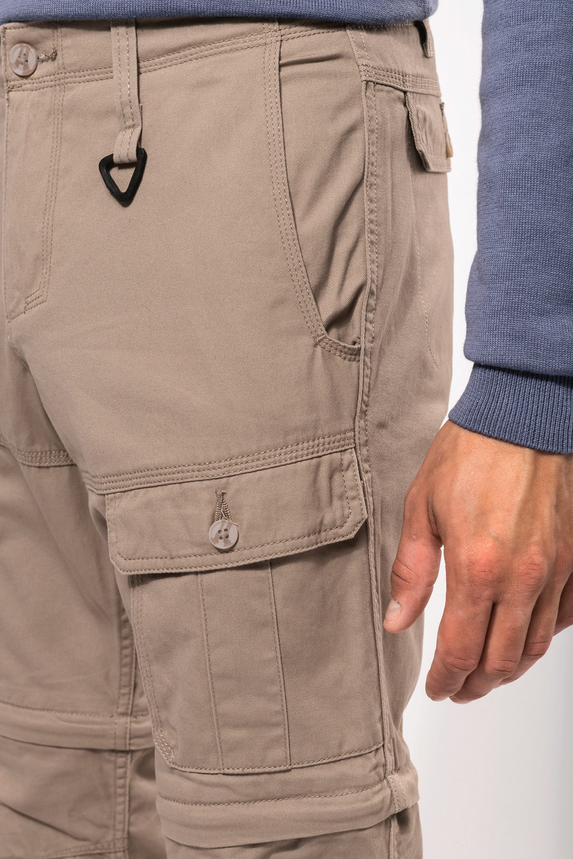 Calças multibolsos 2 em 1 - K785