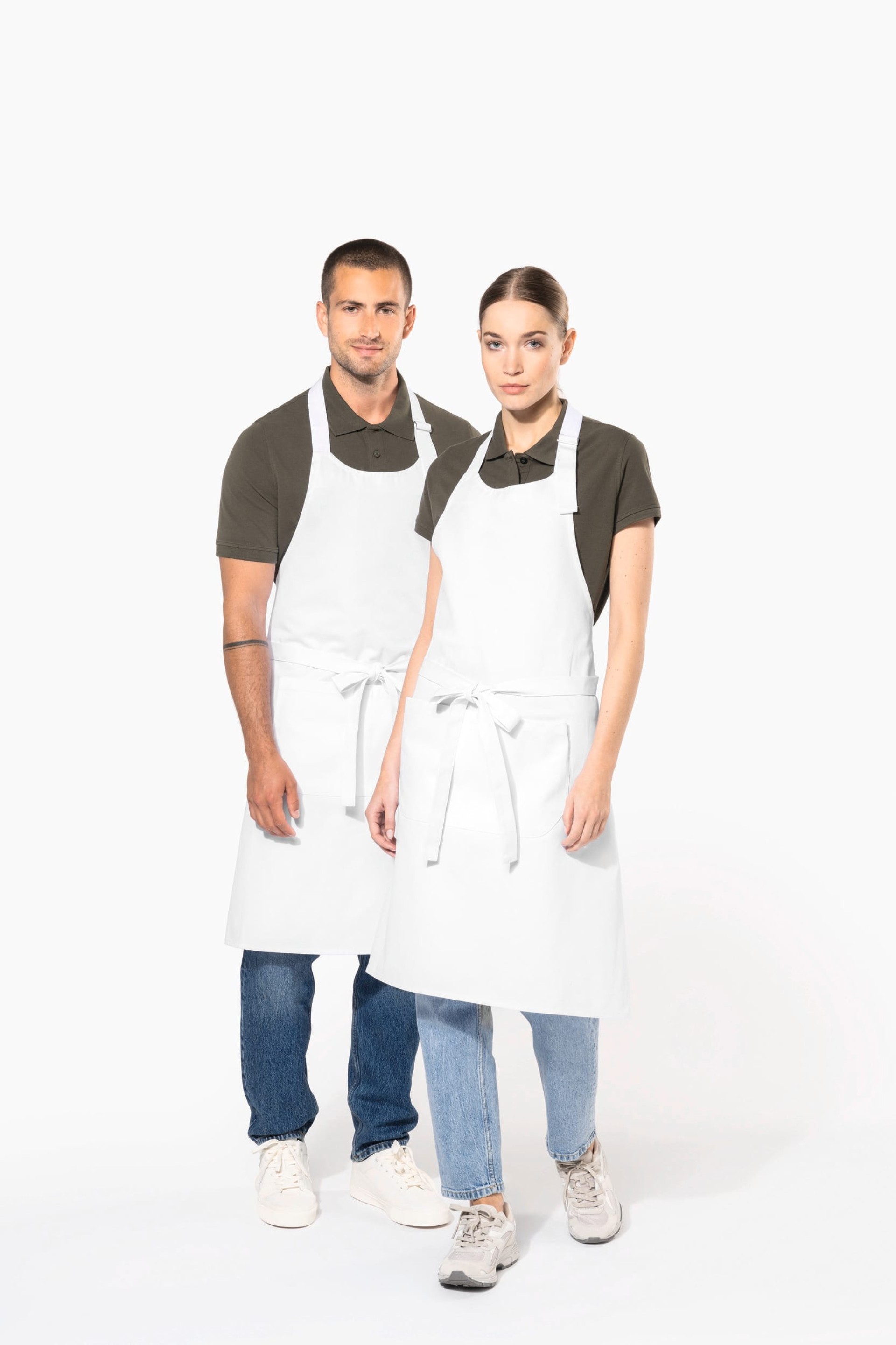 Avental de algodão lavável a alta temperatura - K8005