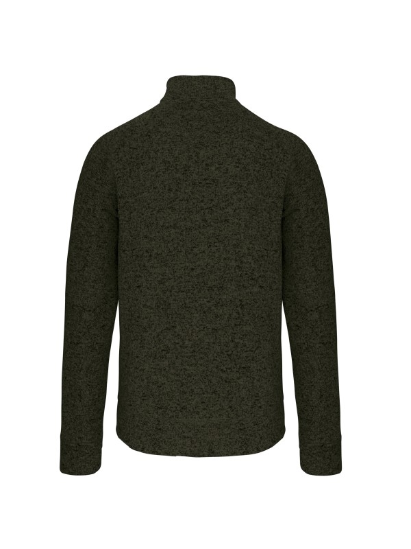 Casaco em malha mesclada - K9106