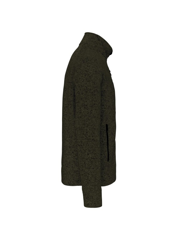 Casaco em malha mesclada - K9106