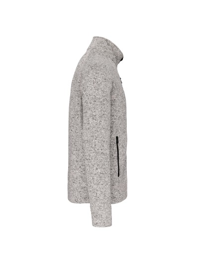 Casaco em malha mesclada - K9106