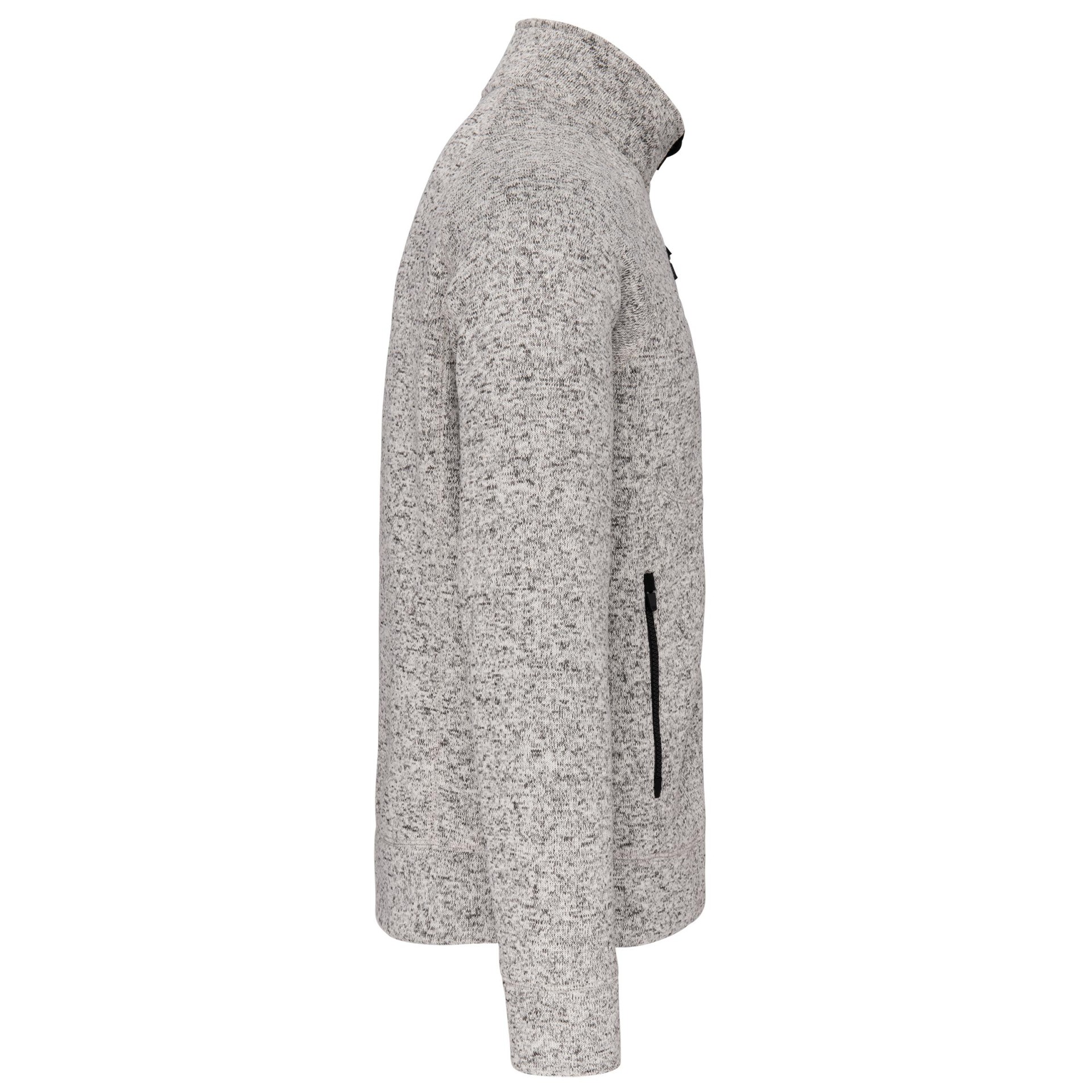 Casaco em malha mesclada - K9106