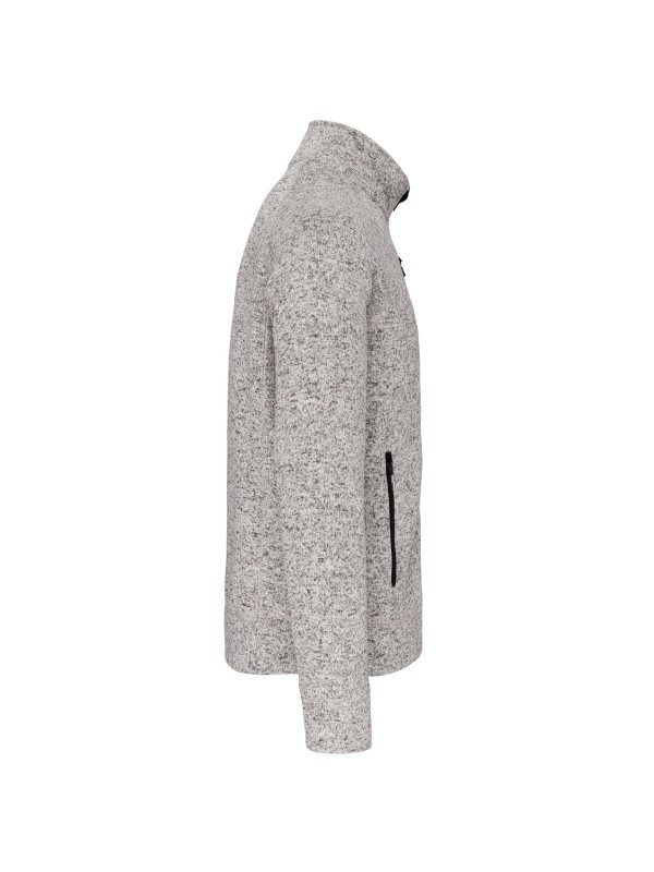 Casaco em malha mesclada - K9106