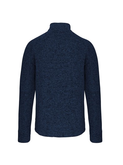 Casaco em malha mesclada - K9106