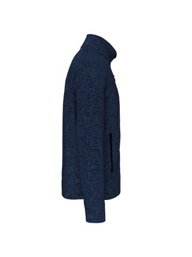 Casaco em malha mesclada - K9106