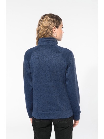 Casaco em malha mesclada - K9107