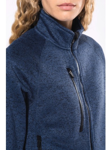 Casaco em malha mesclada - K9107