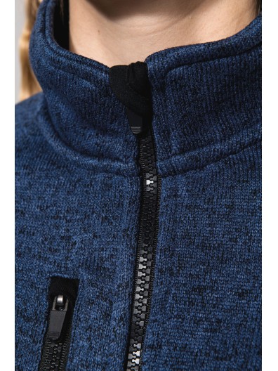 Casaco em malha mesclada - K9107