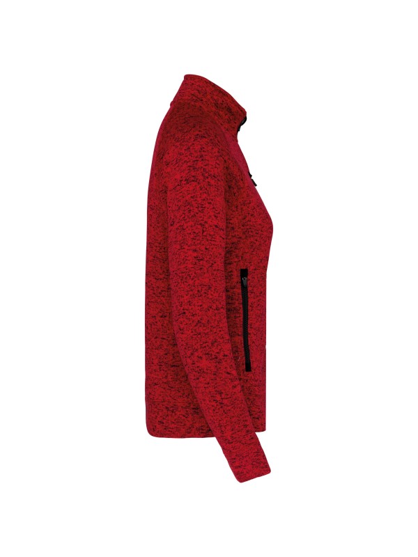 Casaco em malha mesclada - K9107