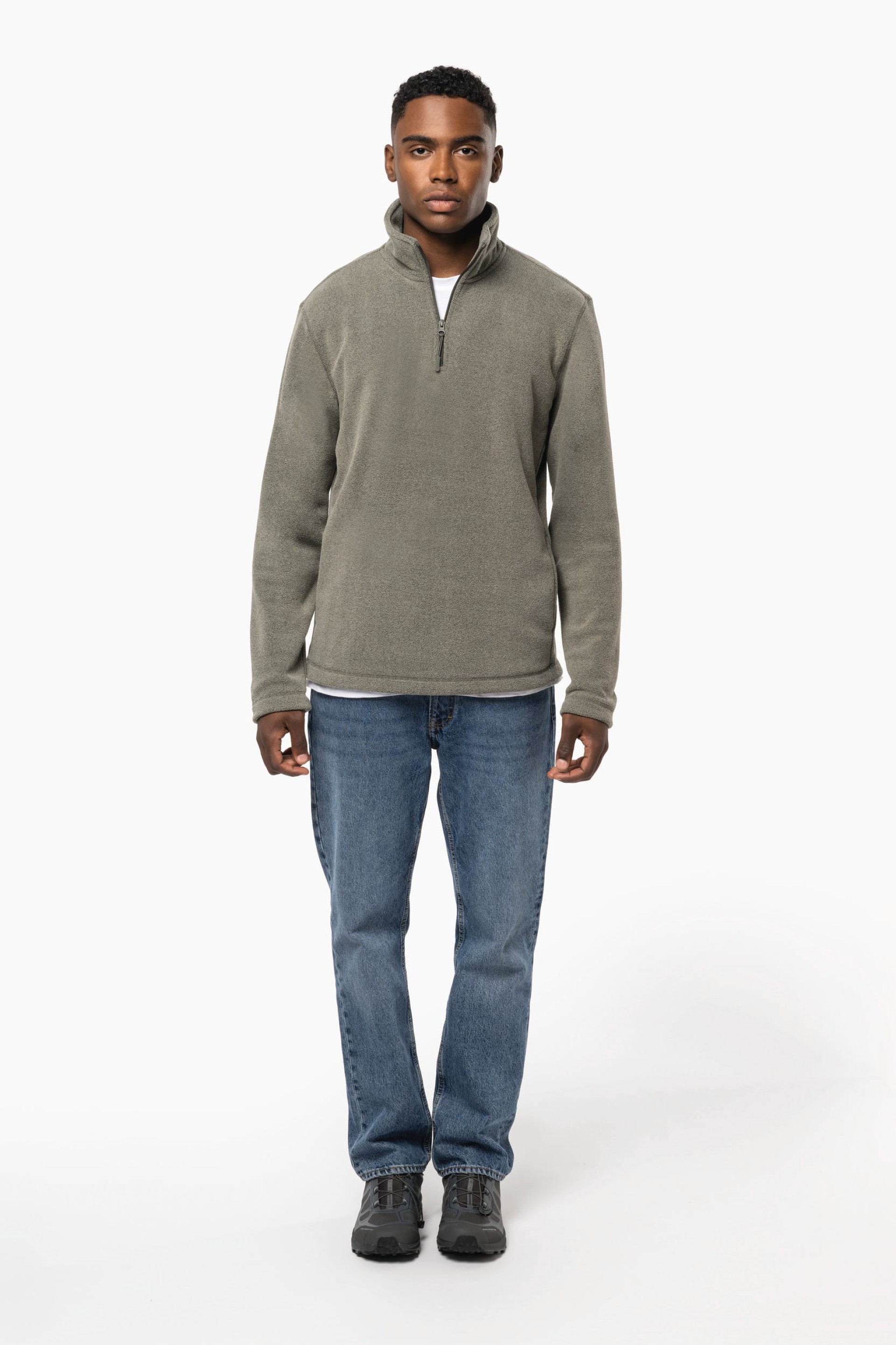 Camisola micropolar 1/2 fecho ENZO - K912