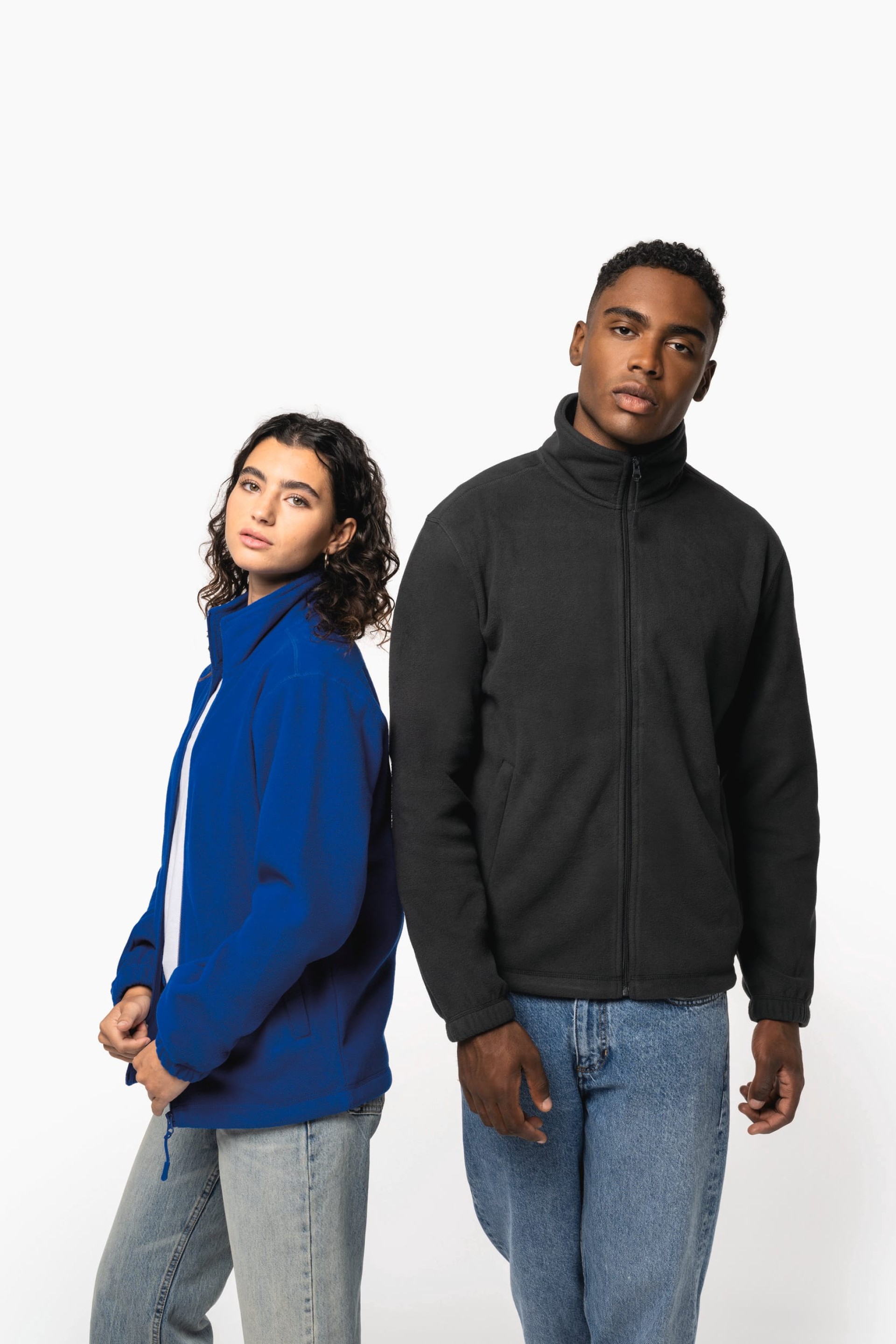 Casaco polar ajustável com punhos elásticos - K940