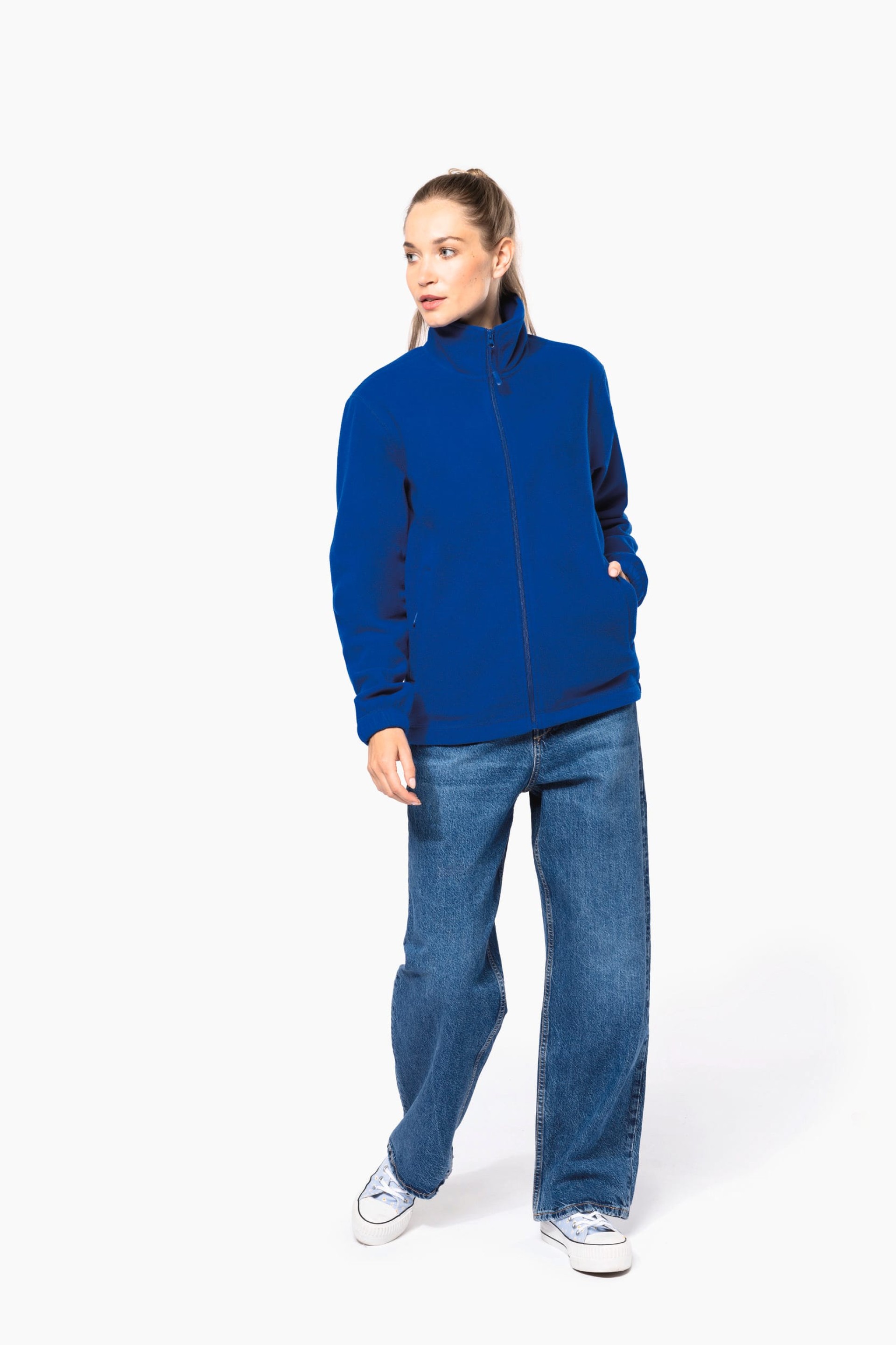 Casaco polar ajustável com punhos elásticos - K940