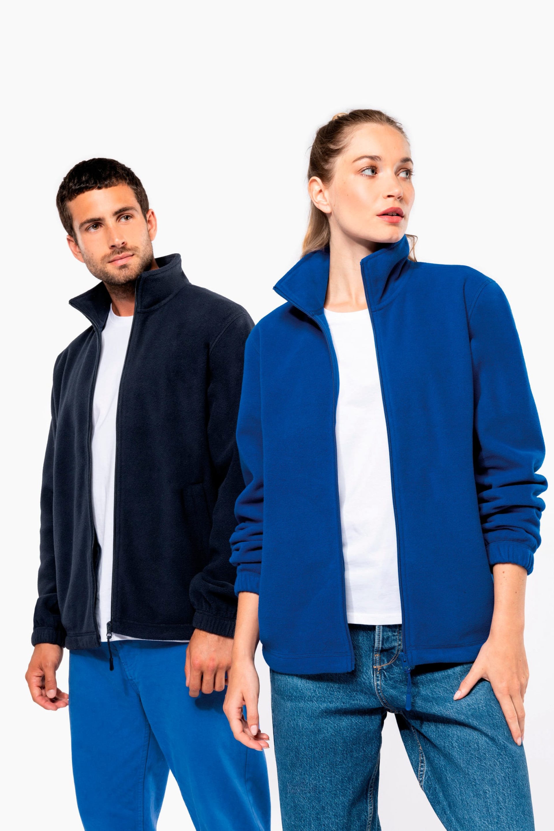 Casaco polar ajustável com punhos elásticos - K940