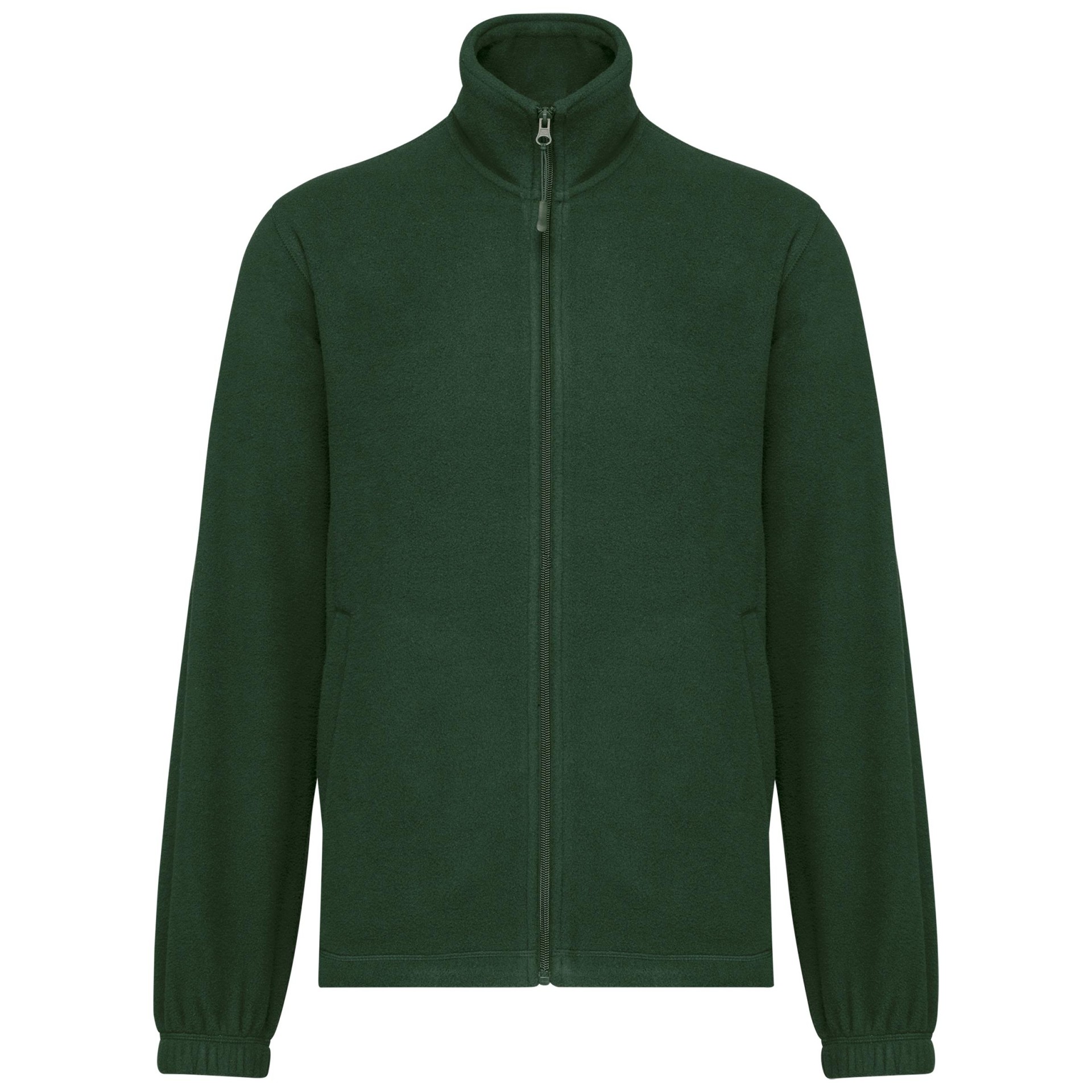 Casaco polar ajustável com punhos elásticos