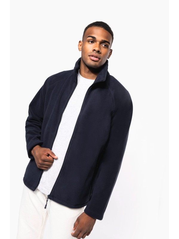 Casaco micropolar com mangas raglan - K917