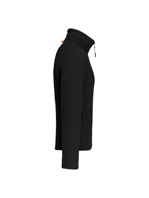 Casaco micropolar com mangas raglan - K917