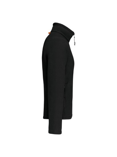 Casaco micropolar com mangas raglan - K917