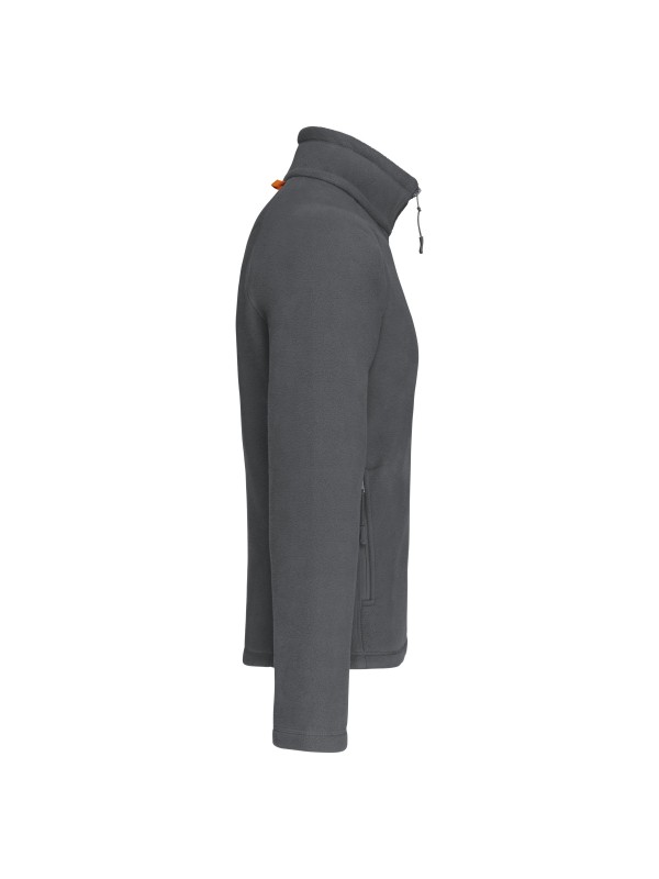 Casaco micropolar com mangas raglan - K917