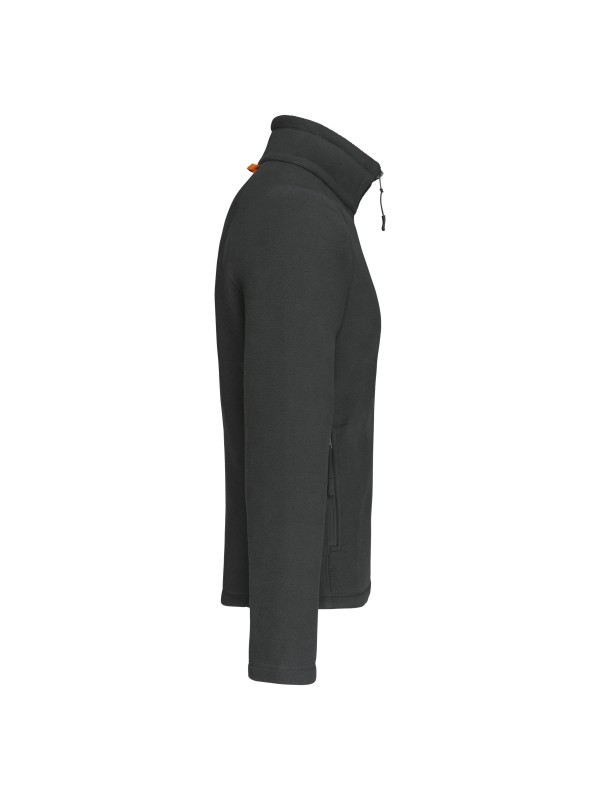 Casaco micropolar com mangas raglan - K917