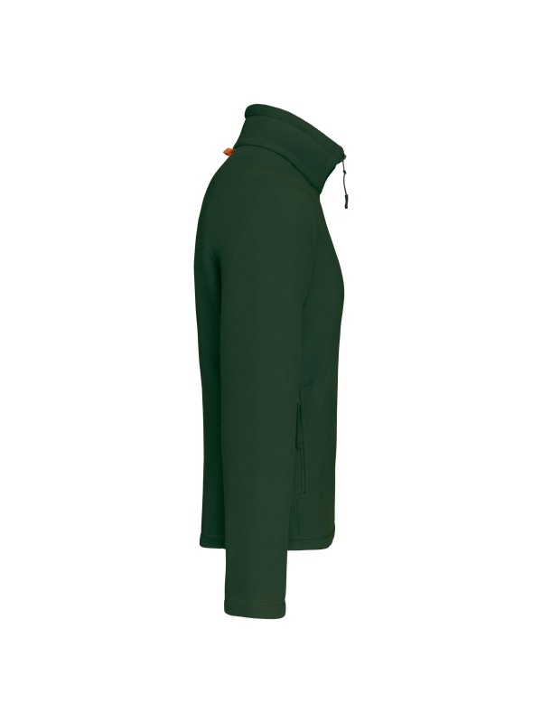 Casaco micropolar com mangas raglan - K917