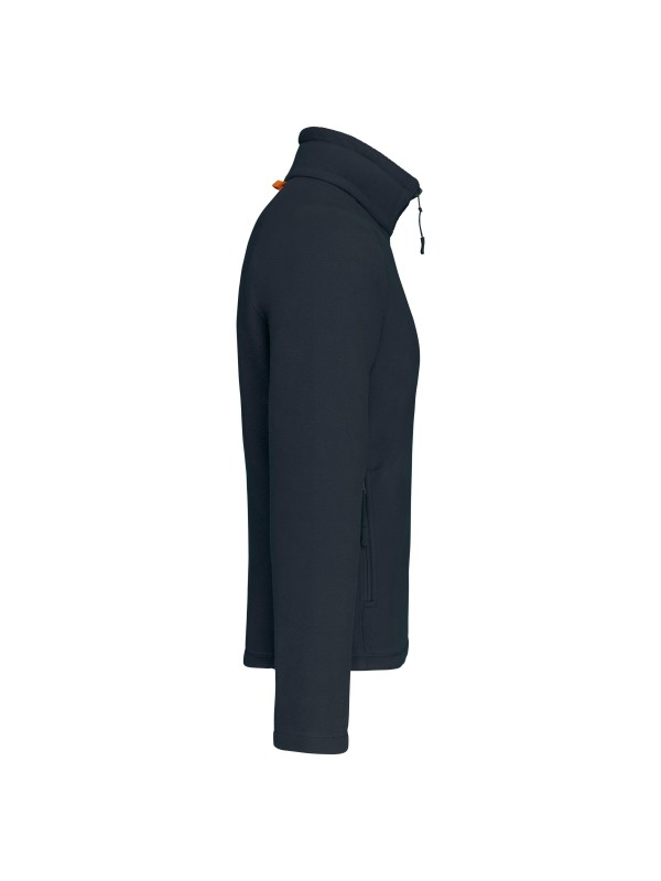 Casaco micropolar com mangas raglan - K917