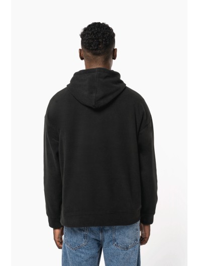 Sweatshirt com capuz oversize em polar reciclado unissexo - K949