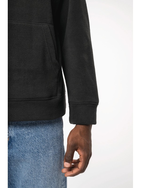 Sweatshirt com capuz oversize em polar reciclado unissexo - K949