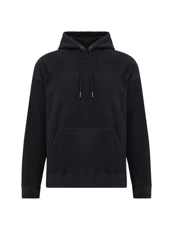 Sweatshirt com capuz oversize em polar reciclado unissexo - K949