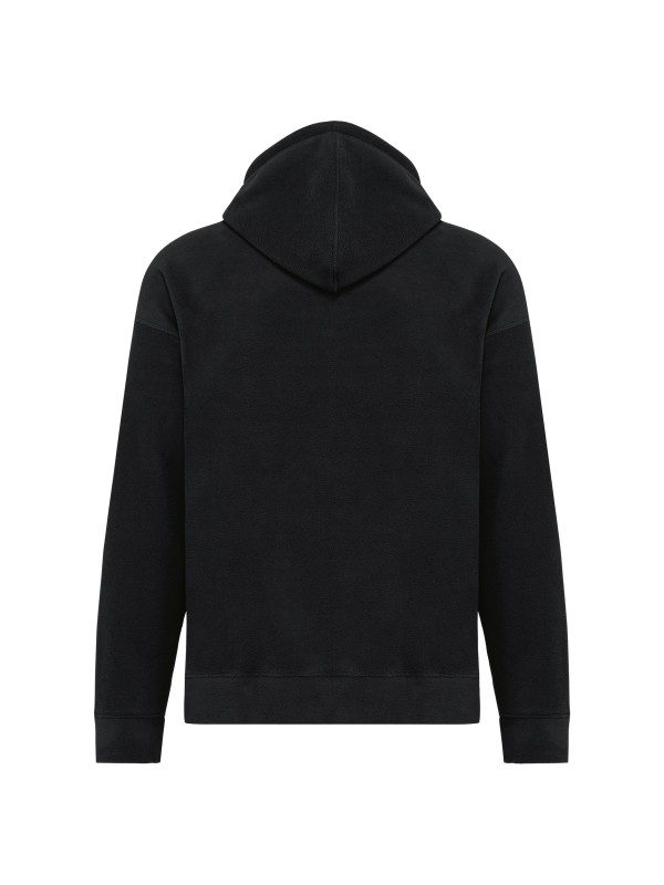 Sweatshirt com capuz oversize em polar reciclado unissexo - K949