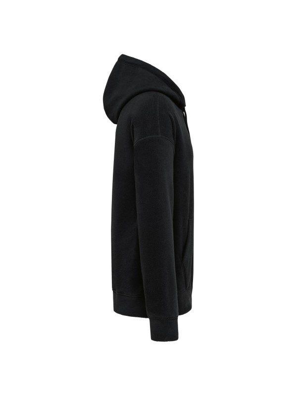 Sweatshirt com capuz oversize em polar reciclado unissexo - K949