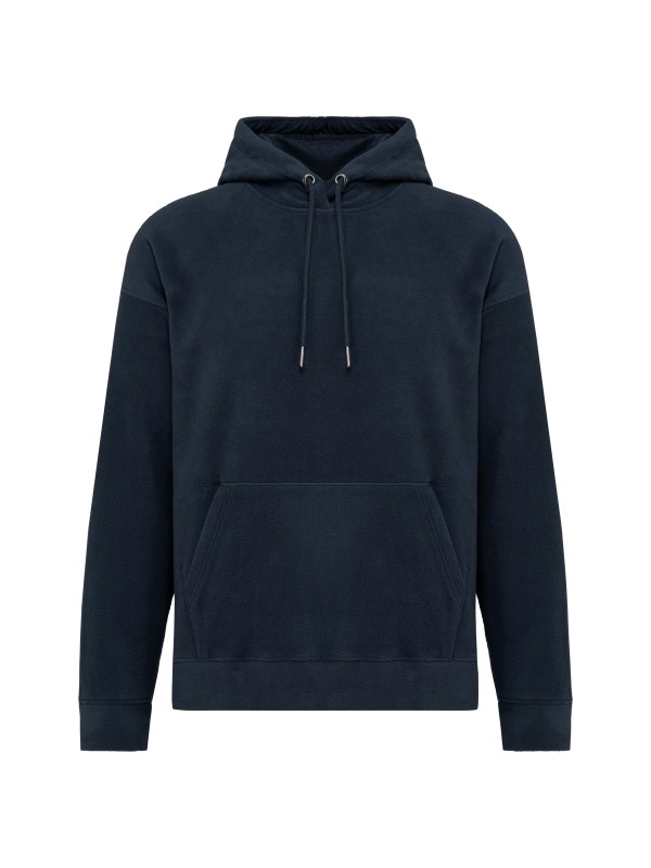Sweatshirt com capuz oversize em polar reciclado unissexo - K949