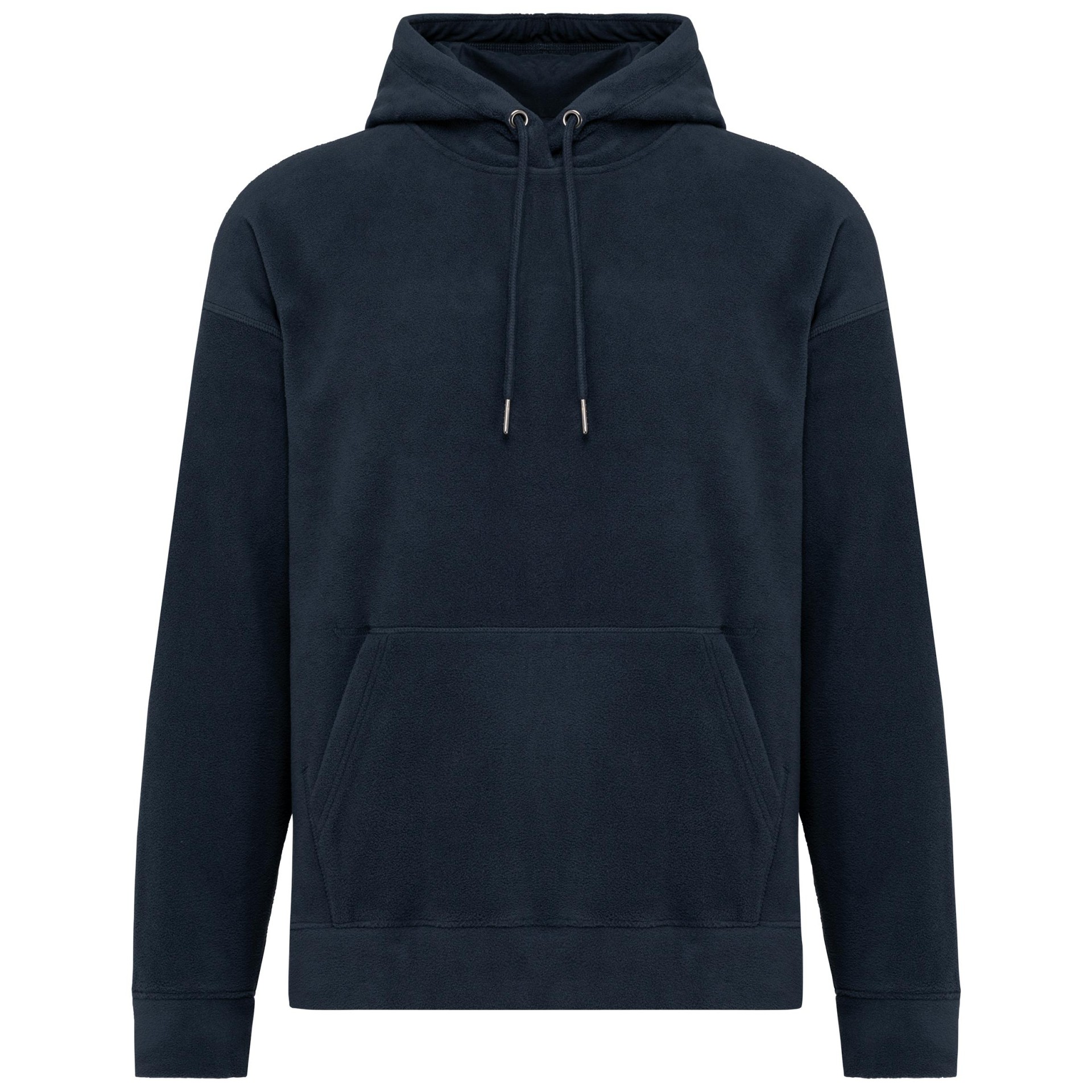 Sweatshirt com capuz oversize em polar reciclado unissexo - K949