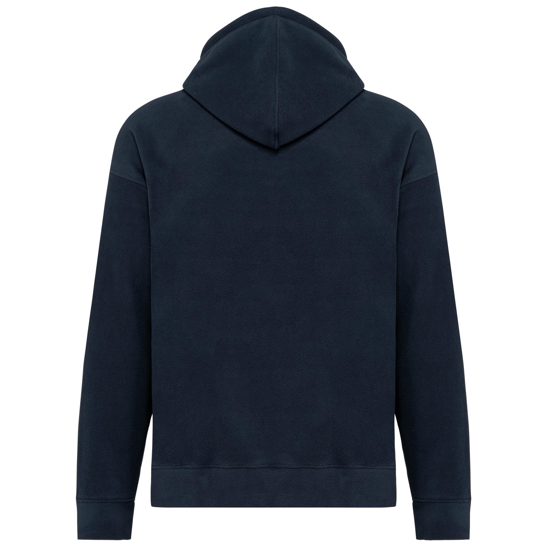Sweatshirt com capuz oversize em polar reciclado unissexo - K949