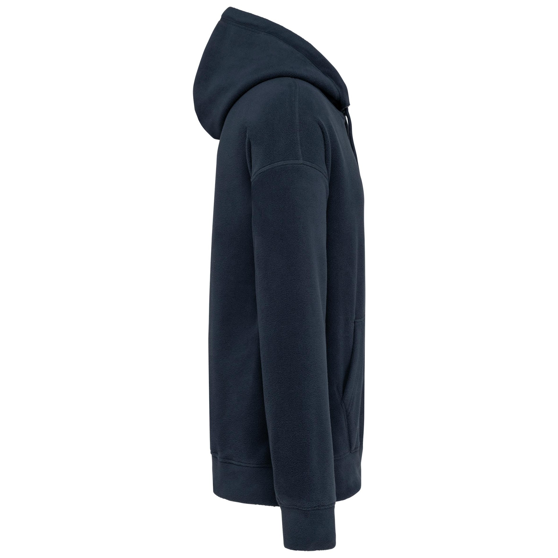 Sweatshirt com capuz oversize em polar reciclado unissexo - K949