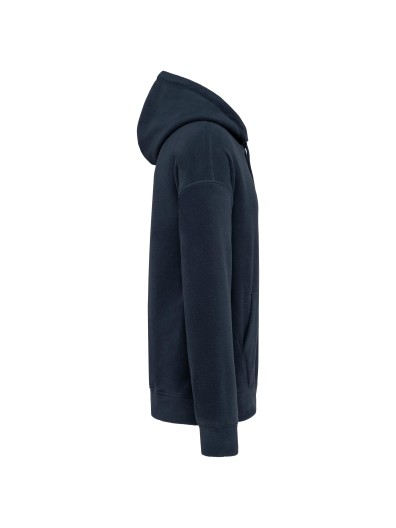 Sweatshirt com capuz oversize em polar reciclado unissexo - K949