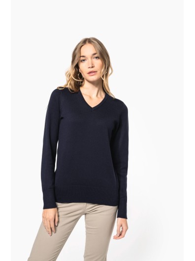 Pullover decote V - K966