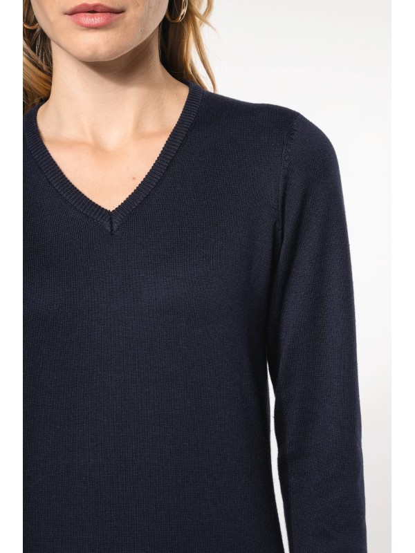 Pullover decote V - K966