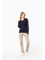 Pullover decote V - K966