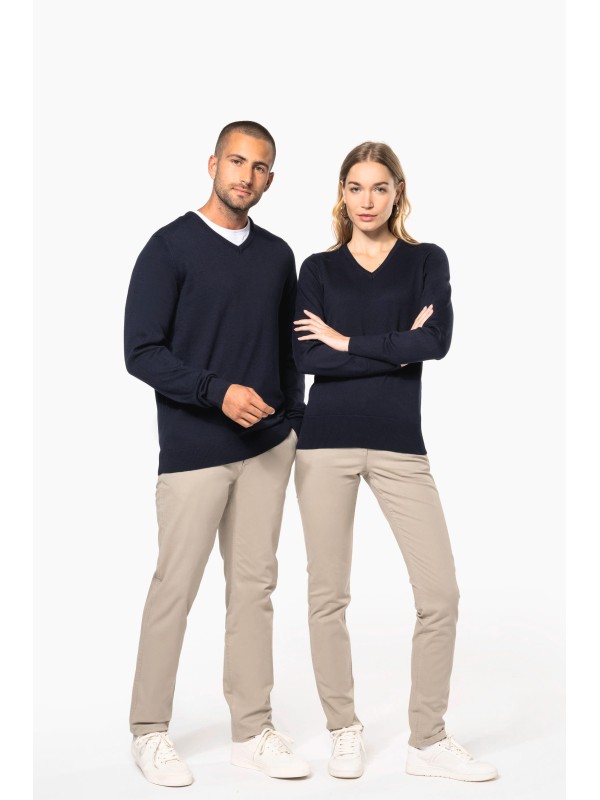 Pullover decote V - K966