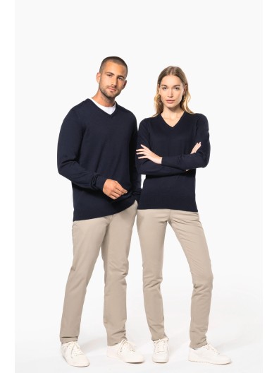 Pullover decote V - K966