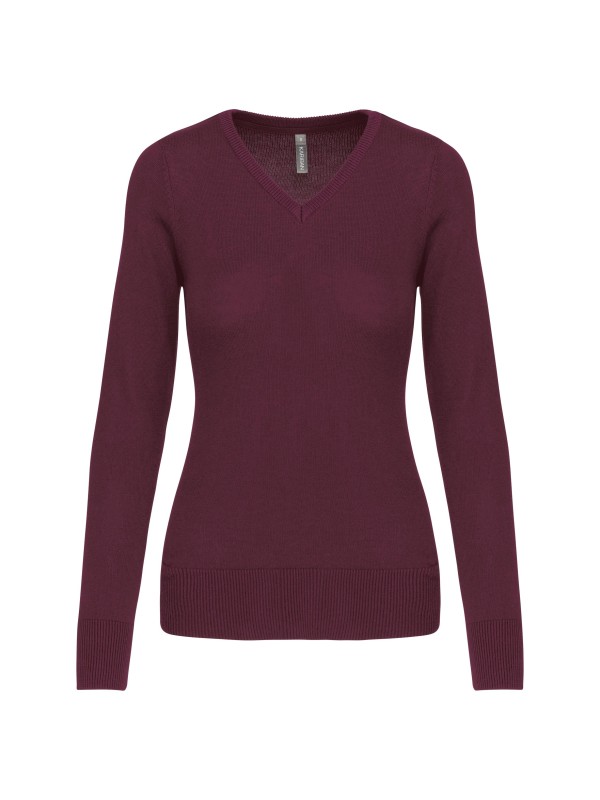 Pullover decote V