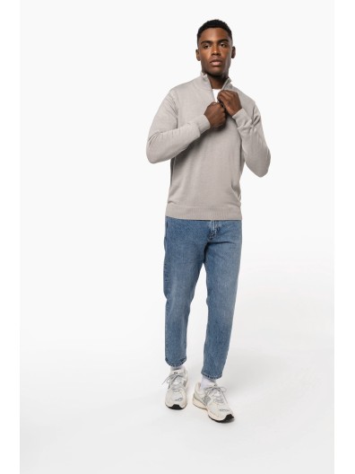 Camisola  de malha meio fecho - K970