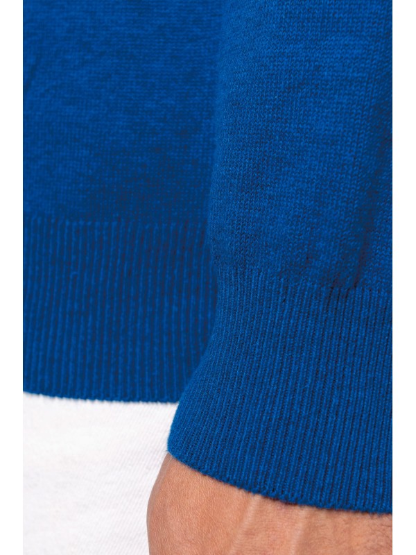 Pullover premium com decote V - K982