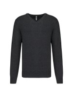 Pullover premium com decote V - K982