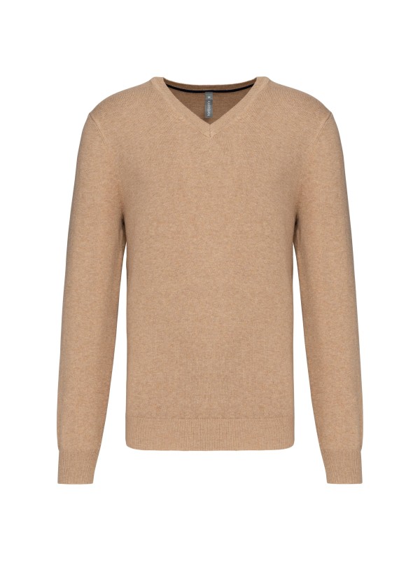 Pullover premium com decote V - K982