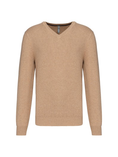 Pullover premium com decote V - K982