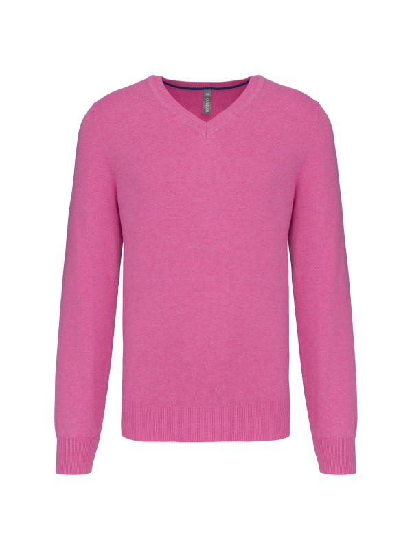 Pullover premium com decote V - K982