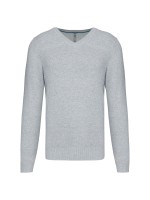 Pullover premium com decote V - K982