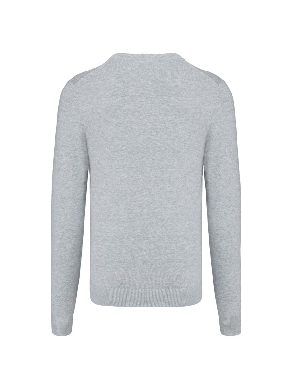 Pullover premium com decote V - K982