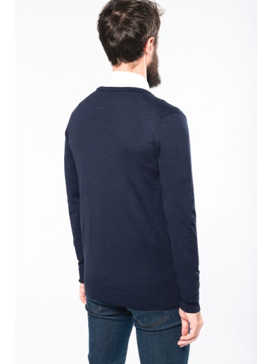 Casaco de malha merino